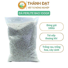Mua Đá Perlite  bao100gr (~ 2dm3)  đá trân châu trồng hồng  sen đá  thuỷ canh giàu khoáng chất  tăng độ tơi xốp trong đất