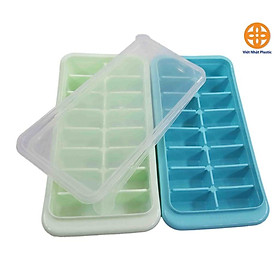 Mua COMBO 2 KHAY ĐÁ 7 VIÊN CÓ NẮP ĐẬY VIỆT NHẬT