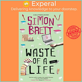 Sách - Waste of a Life by Simon Brett (UK edition, hardcover)