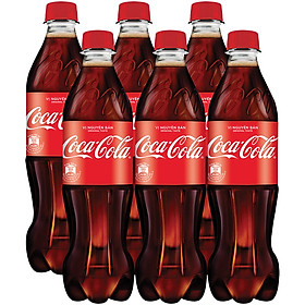Coca Cola chai 300ml lốc 6 chai