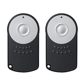 2 Pcs Wireless Infrared Remote Control Shutter Controller for Canon