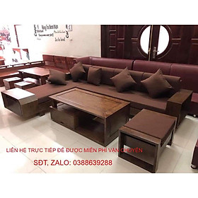 Mua Bàn ghế phòng khách sofa gỗ sồi nga