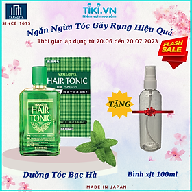  Sản phẩm dưỡng tóc Yanagiya Hair Tonic (Medium) - Bạc Hà