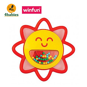 Xúc xắc hình mặt trời phát nhạc Winfun WF000243 - Đồ chơi luyện tay, tập cầm nắm cho bé từ 3 tới 9 tháng