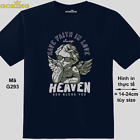 Have Faith In Love, mã G293. Áo thun in đẹp cho nam nữ, cặp đôi. Áo phông Goking hàng hiệu cao cấp