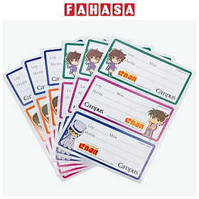Nhãn Vở Conan - Campus NT-18CON-01 (18 Nhãn Vỡ)