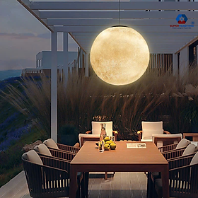 ĐÈN THẢ TRANG TRÍ ÁNH TRĂNG DECOR PHÒNG KHÁCH QUÁN ĂN SHOP THỜI TRANG Đèn Thả Hình Mặt Trăng Độc Đáo