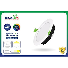 Mua Đèn Led Âm Trần Downlight Ruby 06W (DL-6SS) KINGLED