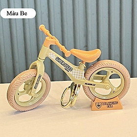 Đồ chơi mô hình xe chòi chân thăng bằng mini có móc chìa khoá nhiều màu sắc