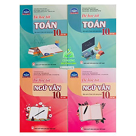 Hình ảnh Sách - Combo Để học tốt Toán + Ngữ văn 10 (Chân trời sáng tạo) - ĐN