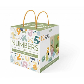 ĐỒ CHƠI GIÁO DỤC CHO BÉ WOODEN TOYS AND BOOK - NUMBERS