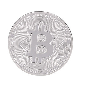 Metal Gold Plated Bitcoin Commemorative Coin Medal Art Collection Gift Souvenirs
