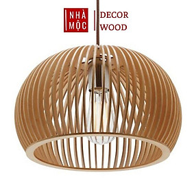 Mua Đèn gỗ thả trần trang trí mẫu TT62