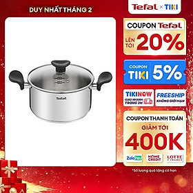 Mua Nồi inox Tefal Primary 20cm  3L  dùng cho mọi loại bếp- Hàng chính hãng