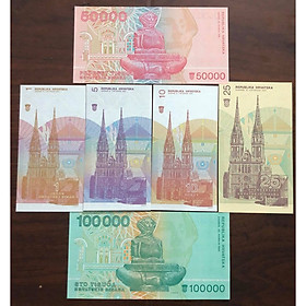 Mua Sét tiền cổ Croatia 6 tờ công giáo sưu tầm