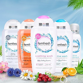 Dung dịch vệ sinh Anh Femfresh soothing wash giúp làm sạch sẽ, thơm mát, ngăn ngừa viêm, ngứa, nấm phụ khoa - QuaTangMe Extaste