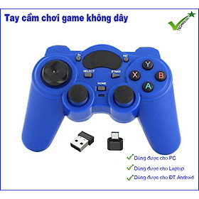 Mua Gamepad khônd dây wireless + OTG cho máy tính - Android - Smart TV