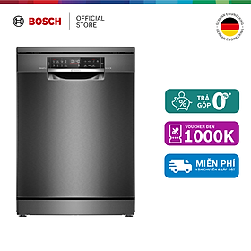 Máy rửa chén bát độc lập Bosch 13 bộ SMS6ECC51E - Series 6 (màu đen) - Hàng chính hãng