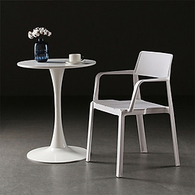 Ghế Bàn Ăn Eames Kiểu Dáng Mới Hiện đại - Bàn trà ngoài trời Nguyên Khối Tổng Hợp Cao Cấp Tiện Ích Bền Đẹp BGN024 Giao màu ngẫu nhiên