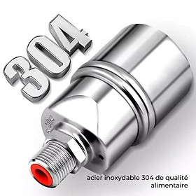 Van Phao Thông Minh Inox 304, Tự Động Ngắt Không Cần Dùng Điện