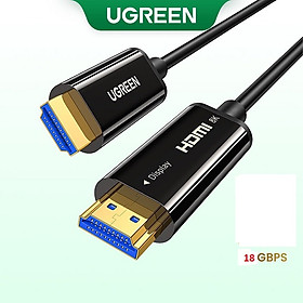 Dây Cáp HDMI 2.0 Sợi Quang Ugreen HD132 50717 50215 50216 50217 50218 50219 Cao Cấp hàng Chính Hãng