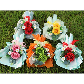 Mua Bó Hoa Hồng giả 2 bông Làm Quà Tặng Rất Xinh Sang Trọng