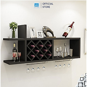 Mua Kệ Rượu Treo Tường Đơn Giản Mà Đẹp SIB DECOR