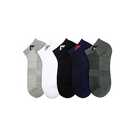 Bộ 5 Đôi Tất Nam Cổ Ngắn Chống Hôi Chân