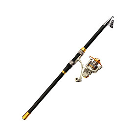 Bộ cần câu cá Sportslink FRP đầu kim loại (Kèm máy câu) C50