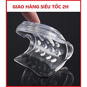 Lót giày độn đế Silicon tăng chiều cao, chống đau chân ( Bộ chuẩn 10 miếng lắp ghép 1 đôi giày) 