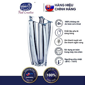 Mua Lọ Hoa Pha Lê Crystalite Bohemia Sao Béo 30.5cm