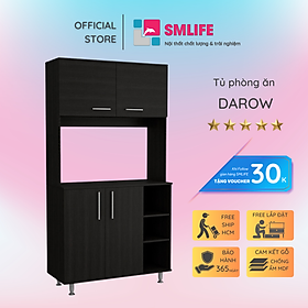 Mua Tủ phòng ăn bằng gỗ công nghiệp MDF cao cấp SMLIFE Darow