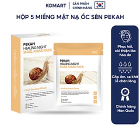 Mặt Nạ Cấp Ẩm Giúp Phục Hồi Và Tái Tạo Da PEKAH HEALING NIGHT SNAIL MASK PACK 25ml