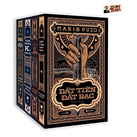 [combo 4 cuốn sách MARIO PUZO 2022] ĐẤT TIỀN ĐẤT BẠC-DẠI THÌ CHẾT-TỔNG THỐNG K. THỨ TƯ-ĐẤU TRƯỜNG U ÁM-Đông A