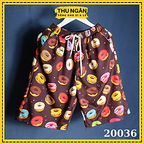 Quần Short Unisex Họa Tiết Trơn Cho Nam Nữ Chất Đẹp 20036
