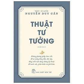 Hình ảnh Thu Giang Nguyễn Duy Cần - Thuật Tư Tưởng - Tái Bản 2021