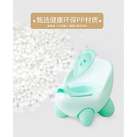 Bô cho bé Kiu Kiu Beiliya chống trượt cho trẻ từ 6 tháng đến 5 tuổi tập cho bé cách đi vệ sinh độc lập thiết kế dựa lưng và khay chứa tháo rời dễ cọ rửa
