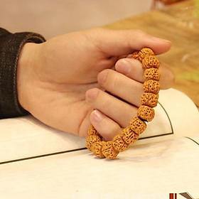 VÒNG TAY CHUỖI HẠT BỒ ĐỀ KIM CANG 15 ly TÂY TẠNG