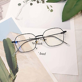 Gọng Kính Unisex B1102 Kim Loại Cao Cấp Mang Phong Cách Vintage Nhẹ Nhàng