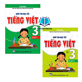 Combo Giúp Em Học Tốt Tiếng Việt Lớp 3 - Tập 1 + 2 (Dùng Kèm SGK Cánh Diều)