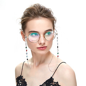 Dây đeo gọng kính chuỗi glasses chain chống rơi vỡ kính đeo cổ dây đeo earphone phong cách Âu Mỹ sịn sò