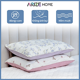 Mua Vỏ Gối ARIZE Vải Microfiber Blueberry/Waterapple 50x70cm (01 Cái)