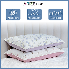 Mua Vỏ Gối ARIZE Vải Microfiber Blueberry/Waterapple 50x70cm (01 Cái)
