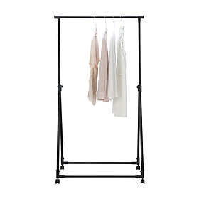 Mua Kệ Treo Quần Áo JANE 88x48x99 cm  khung kim loại  màu đen | Index Living Mall - Phân phối độc quyền tại Việt Nam
