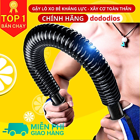 gậy lò xo, Gậy tập cơ tay, Gậy bẻ tập cơ tay lò xo đàn hồi Titan 10kg, 20kg, 30kg, 40kg, 50kg, 60kg kháng lực tập gym, gậy lò xo 100kg màu vàng - [10kg] Gậy Bẻ Lò Xo 10Kg Cho Trẻ Em - Hàng chính hãng dododios