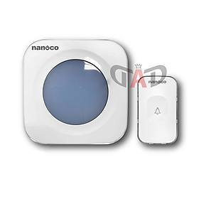 Chuông điện không dây Nanoco ND157 - Hàng chính hãng
