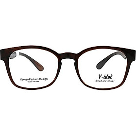Gọng kính unisex v-idol v8055 sbr - nâu