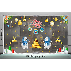 Mua Decal trang trí NOEL 2024 combo số 142
