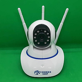 Mua Camera IP WIFI trong nhà YooSee 2.0 ( 3 anten  11 led HD) + Thẻ nhớ 32G -  Hàng Nhấp Khẩu