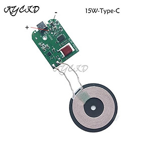 Máy phát không dây Micro-C Micro-USB 10W 15W PCB Pure Copy Circess Circuit Sạc nhanh cho Xiaomi cho iPhone